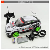 HKM-653651 1:10 Scale Remote Control Drift Rally Car – Ready-to-Go Electric Racing Vehicle for Ages 5-13