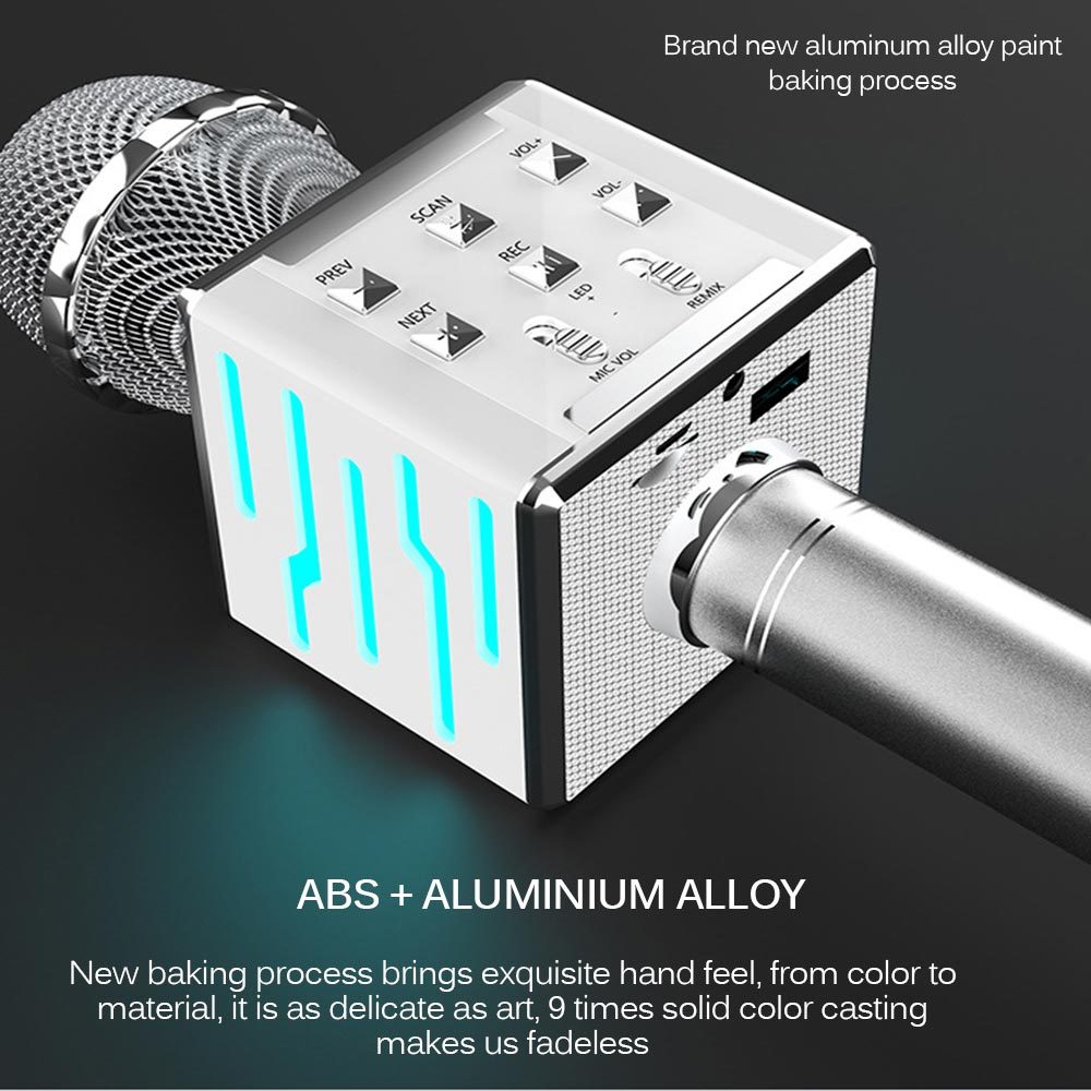 KTX-653715 Wireless Bluetooth Condenser Microphone for Home, Instruments, and Conferences – Super Cardioid Design