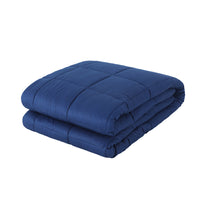 HKM-653843 Gravity Weighted Blanket - 100% Cotton, Dark Gray, Various Weights and Sizes