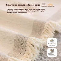 HKM-653907 Universal High Sense Anti-Scratching Chenille Sofa Cover - All-Inclusive Dust Protection in Soft Colors