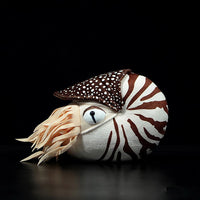 HKM-654227 Simulation Pearl Nautilus Plush Doll for Kids - 20 cm Soft Toy for Comfort and Tactile Development