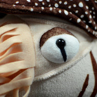 HKM-654227 Simulation Pearl Nautilus Plush Doll for Kids - 20 cm Soft Toy for Comfort and Tactile Development