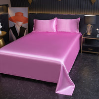 HKM-654483 Cool Soft Three-Piece Bed Sheet Set in Various Colors and Sizes