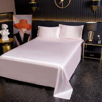 HKM-654483 Cool Soft Three-Piece Bed Sheet Set in Various Colors and Sizes