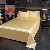 HKM-654483 Cool Soft Three-Piece Bed Sheet Set in Various Colors and Sizes