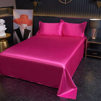 HKM-654483 Cool Soft Three-Piece Bed Sheet Set in Various Colors and Sizes
