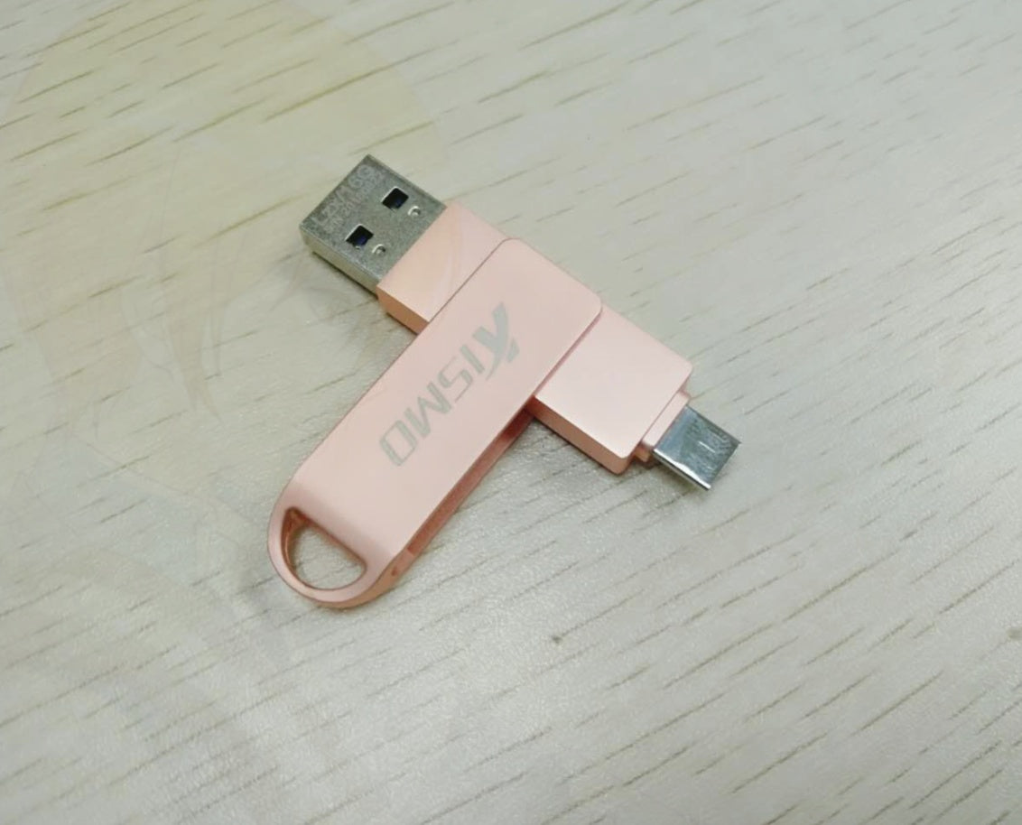 HKM-654547 Dual-Use High-Speed USB Flash Drive for Apple & Android Devices