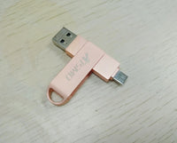 HKM-654547 Dual-Use High-Speed USB Flash Drive for Apple & Android Devices