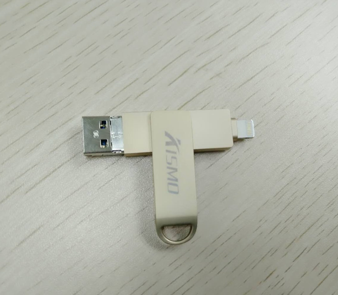 HKM-654547 Dual-Use High-Speed USB Flash Drive for Apple & Android Devices
