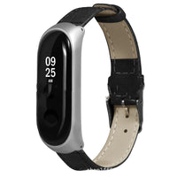 HKM-654675 Universal Light Edition Wristband for Mi Band 3 & 4 - Stylish Black, Brown, and Rose Gold Options
