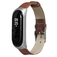 HKM-654675 Universal Light Edition Wristband for Mi Band 3 & 4 - Stylish Black, Brown, and Rose Gold Options