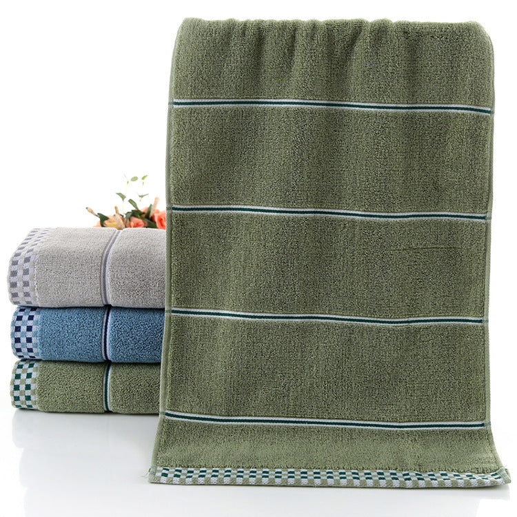 HKM-654739 Embroidered Cotton Towel - Soft, Absorbent, 100% Cotton with Jacquard Design