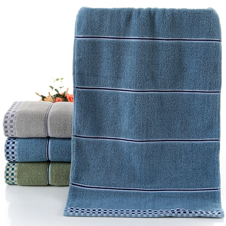 HKM-654739 Embroidered Cotton Towel - Soft, Absorbent, 100% Cotton with Jacquard Design