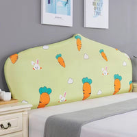 HKM-654995 Elastic Polyester Bedside Cover - Universal Semicircle Design for Bed Heads 140-160 cm