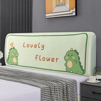 HKM-654995 Elastic Polyester Bedside Cover - Universal Semicircle Design for Bed Heads 140-160 cm