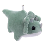 HKM-654995 Plush Triceratops Dinosaur Keychain Pendant for Kids and Adults