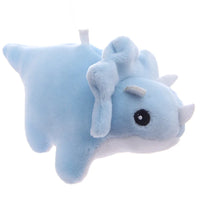 HKM-654995 Plush Triceratops Dinosaur Keychain Pendant for Kids and Adults