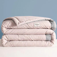 HKM-655315 Lightweight Washed Cotton Air Conditioner Quilt - Summer Polyester Fiber Fill in Multiple Sizes