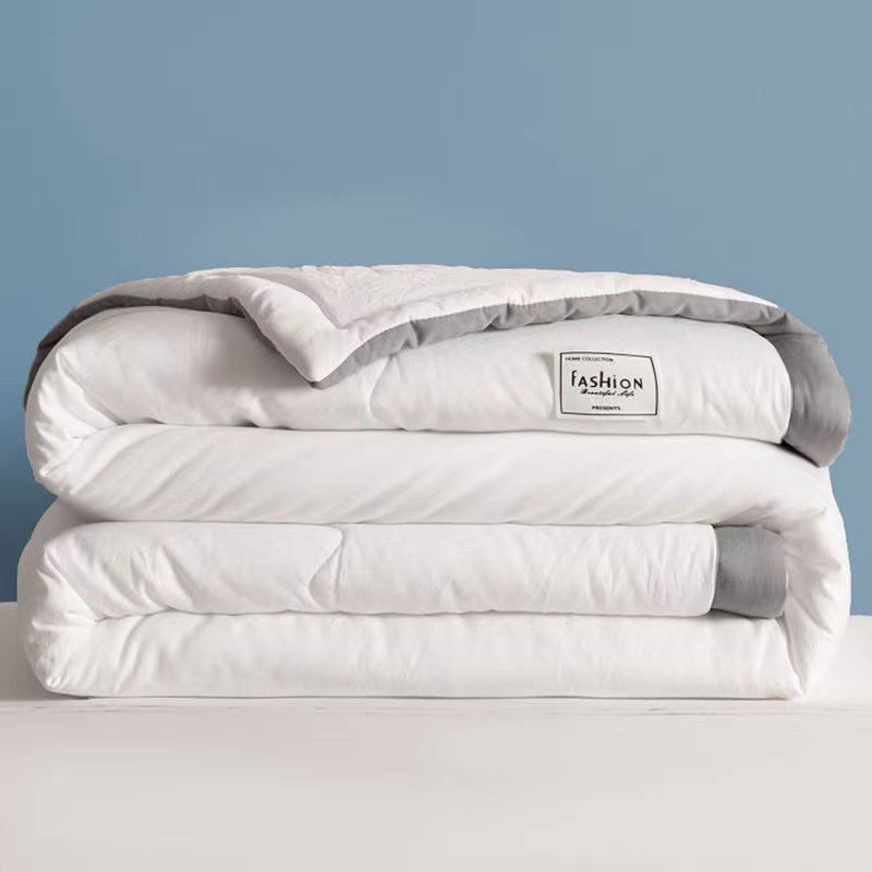 HKM-655315 Lightweight Washed Cotton Air Conditioner Quilt - Summer Polyester Fiber Fill in Multiple Sizes