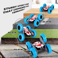 HKM-655571 4x4 RC Stunt Car with Twist Arm - 360 Degree Rotation, Indoor/Outdoor Remote Control Toy for Ages 5 and Up