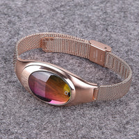 HKM-655827 Smart Bracelet with Blood Pressure and Heart Rate Monitoring, Sleep Tracking, Call and Alarm Reminders, Compatible with Android and iOS