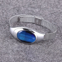 HKM-655827 Smart Bracelet with Blood Pressure and Heart Rate Monitoring, Sleep Tracking, Call and Alarm Reminders, Compatible with Android and iOS