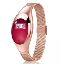 HKM-655827 Smart Bracelet with Blood Pressure and Heart Rate Monitoring, Sleep Tracking, Call and Alarm Reminders, Compatible with Android and iOS
