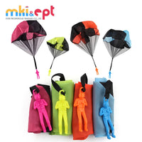 HKM-655955 Mini Plastic Parachute Toy for Kids - Fun Outdoor Activity for Ages 2-4