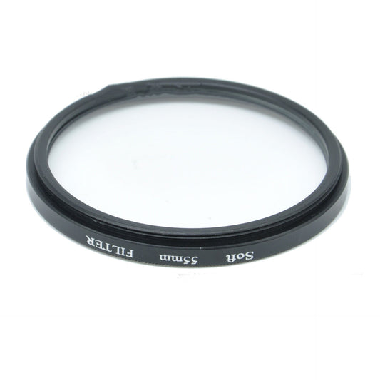 HKM-656019 55mm Hazy Soft Focus Lens Filter for SLR Cameras