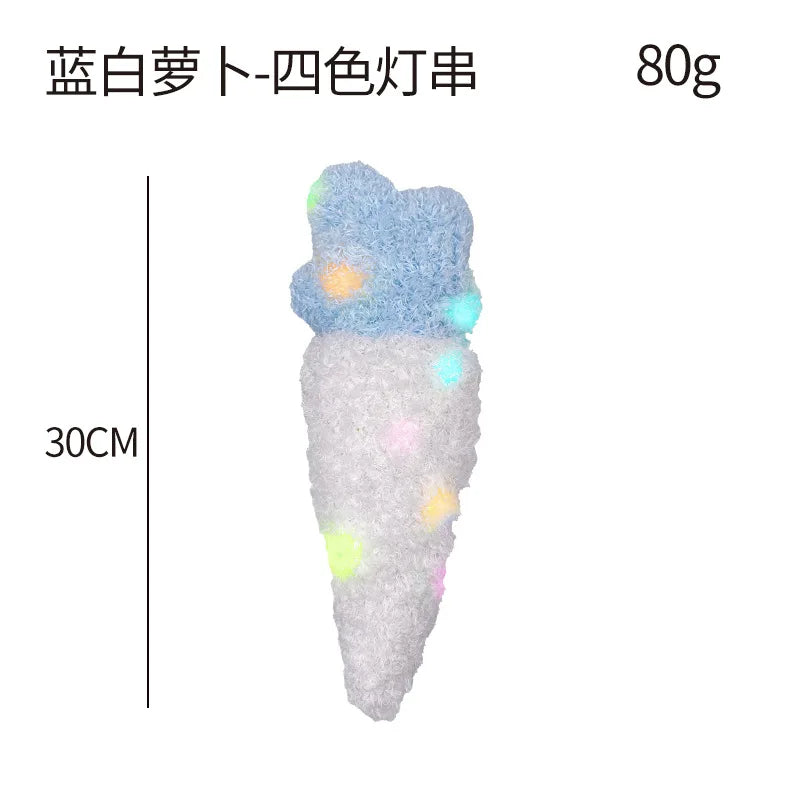 KTX-656147 Easter Bunny Plush Doll - Soft Stuffed Rabbit Toy for Kids, Perfect Holiday Decoration