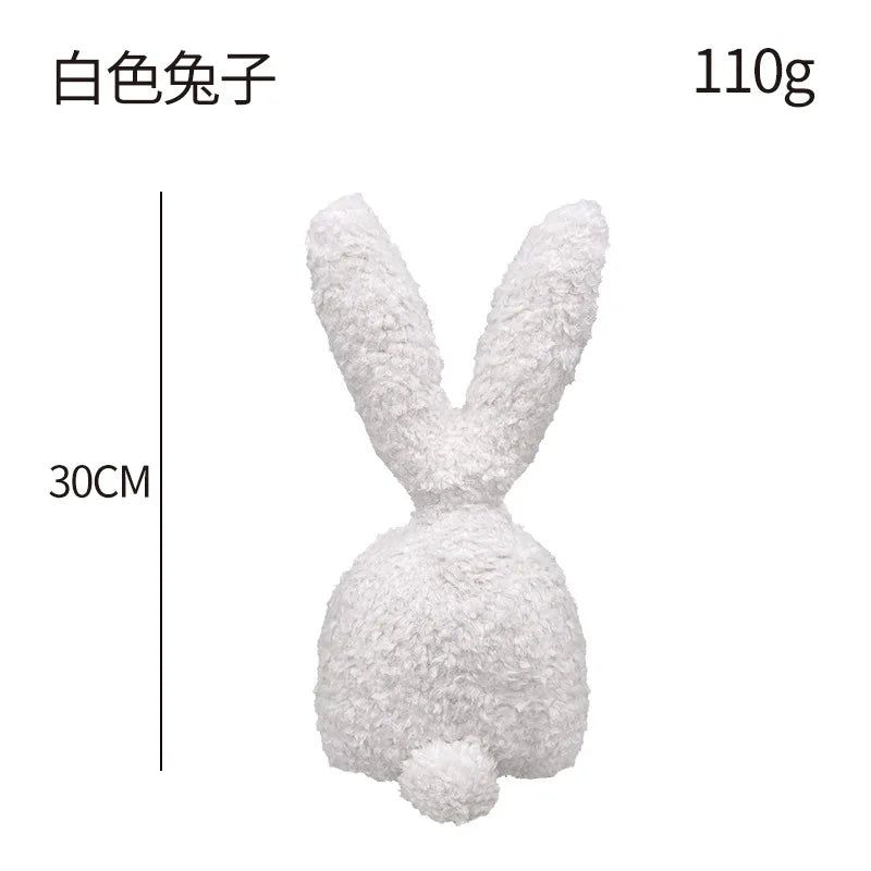 KTX-656147 Easter Bunny Plush Doll - Soft Stuffed Rabbit Toy for Kids, Perfect Holiday Decoration