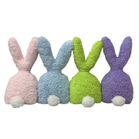 HKM-656147 Easter Bunny Plush Doll - Soft Stuffed Rabbit Toy for Kids, Perfect Holiday Decoration