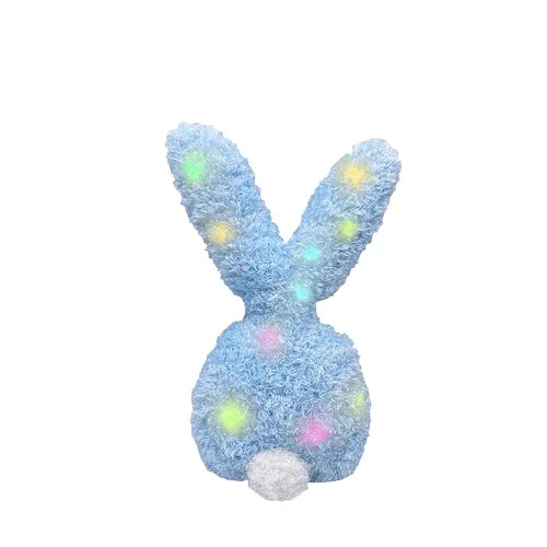 KTX-656147 Easter Bunny Plush Doll - Soft Stuffed Rabbit Toy for Kids, Perfect Holiday Decoration