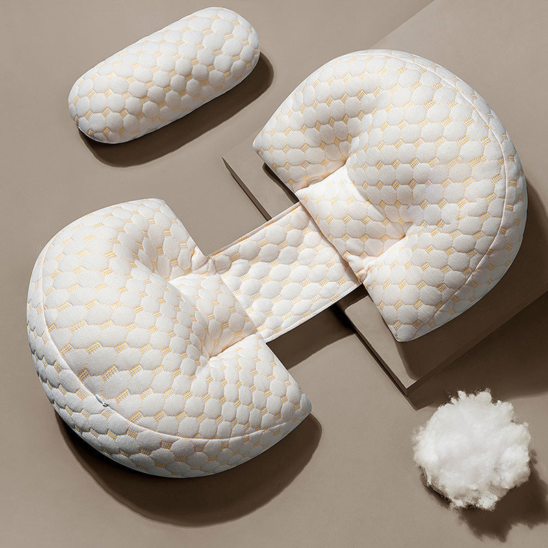 HKM-656275 Multi-functional U-shaped Pregnancy Side Sleep Waist Pillow - Available in Various Colors