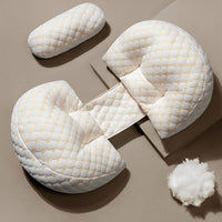 HKM-656275 Multi-functional U-shaped Pregnancy Side Sleep Waist Pillow - Available in Various Colors