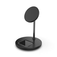 HKM-656531 Magnetic Desktop Stand for iPhone 12 Series - Iron, Silver, Blue Variants Available