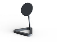 HKM-656531 Magnetic Desktop Stand for iPhone 12 Series - Iron, Silver, Blue Variants Available