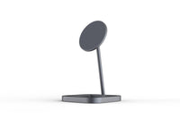 HKM-656531 Magnetic Desktop Stand for iPhone 12 Series - Iron, Silver, Blue Variants Available