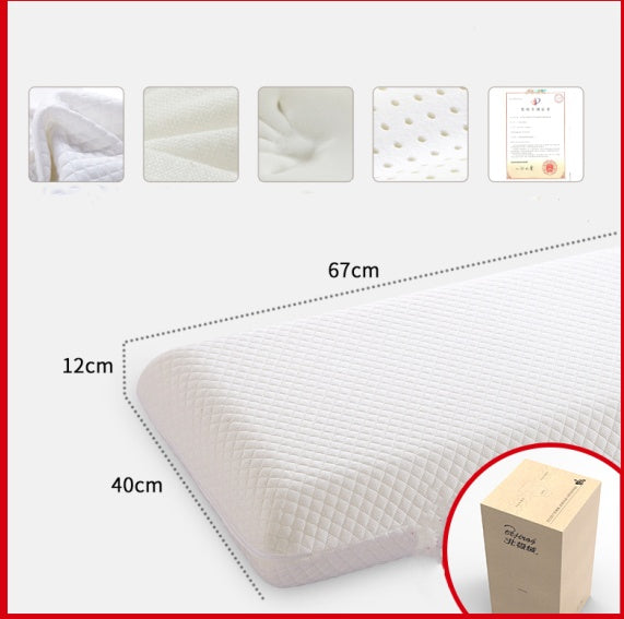 HKM-656595 Wavy Memory Foam Pillow with Polyester Fiber Cover