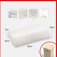 HKM-656595 Wavy Memory Foam Pillow with Polyester Fiber Cover