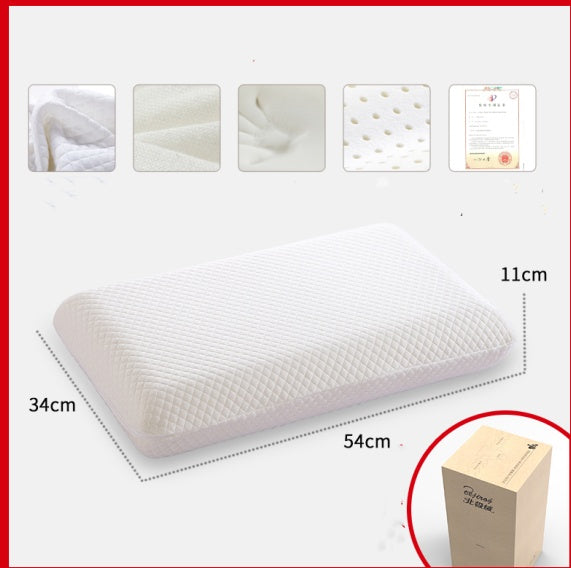 HKM-656595 Wavy Memory Foam Pillow with Polyester Fiber Cover