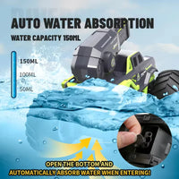 HKM-656723 Remote-Controlled Amphibious Stunt Car with Water Jet Function for Outdoor Play