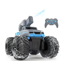HKM-656723 Remote-Controlled Amphibious Stunt Car with Water Jet Function for Outdoor Play