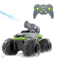 HKM-656723 Remote-Controlled Amphibious Stunt Car with Water Jet Function for Outdoor Play