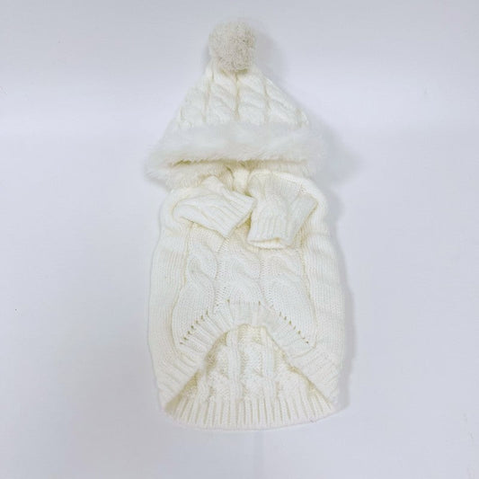 HKM-656723 Warm Wool Knitting Sweater for Pets - Autumn and Winter, Available in Multiple Sizes