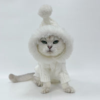 HKM-656723 Warm Wool Knitting Sweater for Pets - Autumn and Winter, Available in Multiple Sizes