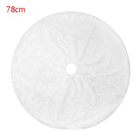 HKM-656915 Soft Fabric Christmas Tree Skirt in Various Sizes - Perfect for Holiday Decorations and Gift Wrapping