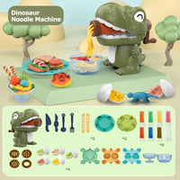 HKM-657043 DIY Clay Machine with 8 Colors of Plasticine for Pretend Play and Food Making, Suitable for Kids Aged 3 and Up