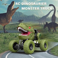 HKM-657107 1/18 Remote Control Dinosaur Climbing Car for Kids - 30M Range, 4 Channels, Indoor/Outdoor Fun