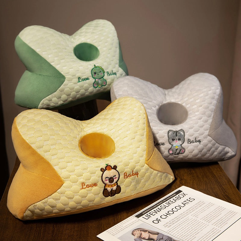 HKM-657427 Cartoon Ice Bean Nap Pillow for Comfortable Office and Classroom Naps